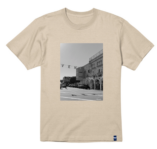 VENICE Photo Print Tee SSL-434