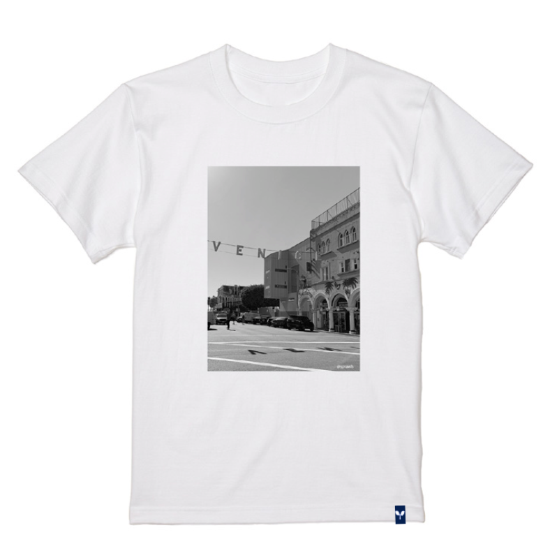 VENICE Photo Print Tee SSL-434