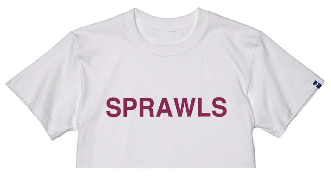 SPRAWLS LOGO Tee 5.6oz SSL-476