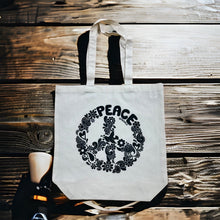 STL-009(org) PEACE organic ecobag